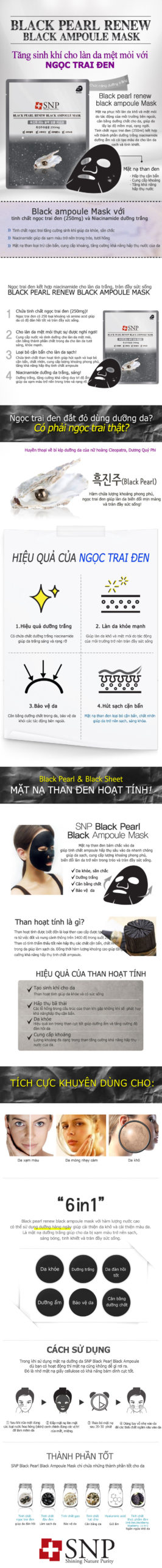 BLACK PEARL RENEW AMPOULE MASK